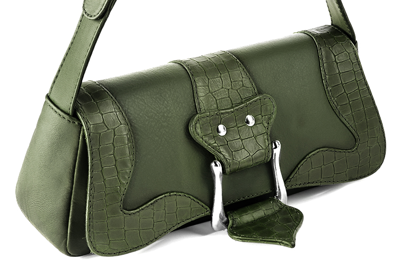 Handcrafted women's small luxurious elegant handbag in premium forest green leather. Perfect for elevated everyday style.   
                Choose from our luxurious collections of leather and fabric to perfectly match your handbags to your outfits.